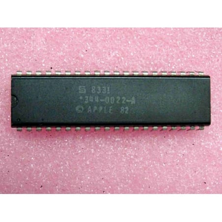 Synertek 344-0022-A ~ ASIC, IOU (input/output unit)50Hz,Apple IIc / IIe (PLA044)