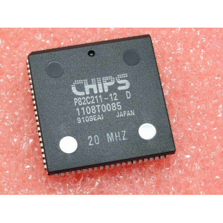 ci P 82C211 -12 D ~ ic P82C211-12 D ~ 20MHz ~ PLCC-84 CHIPS