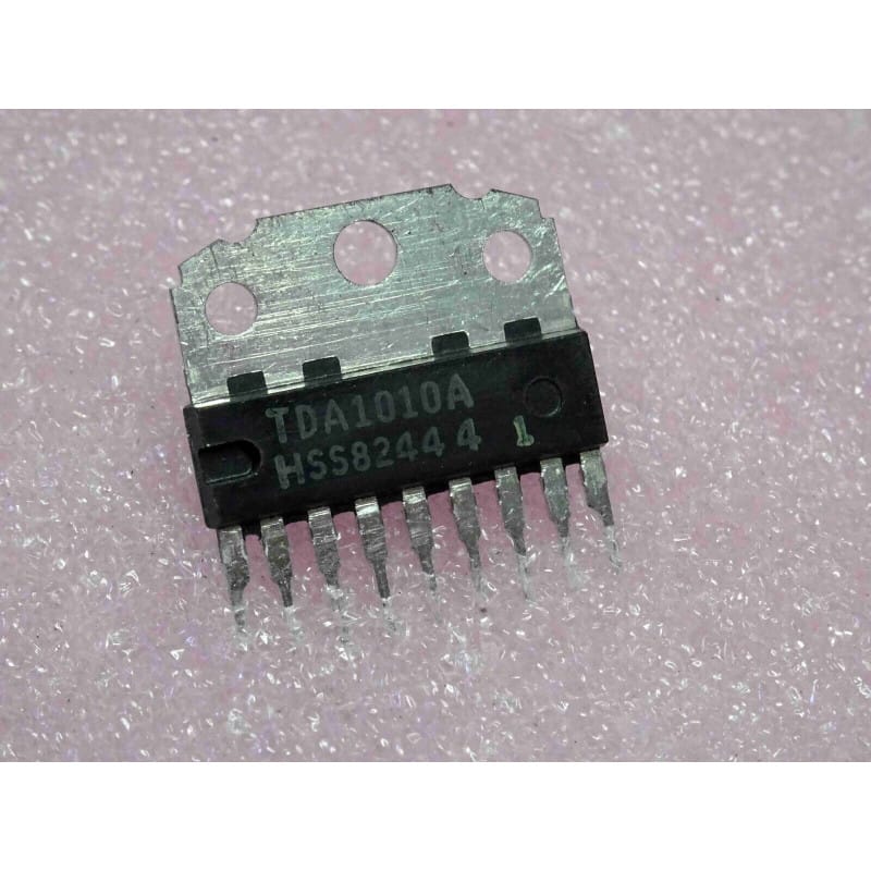 ci TDA 1010 A ~ ic TDA1010A ~ 6W audio power amplifier ~ SIL-9