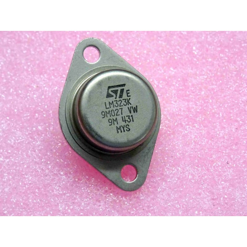 ci LM 323 K ~ ic LM323K ~ 5V positive regulator , 3A ~ ST (C28a)