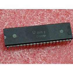 ci EF 6809 P ~ ic EF6809P ~ 8-bit microprocessor unit ~ DIP40 thomson (PLA004)