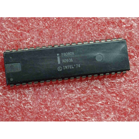 ci P 8080 A ~ ic P8080A ~ 8-bit microprocessor ~ DIP40 intel (PLA004)