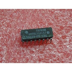 ci SN 54LS161 AJ ~ SN54LS161AJ SN54LS161A ~ synchronous counters + clear(PLA015)