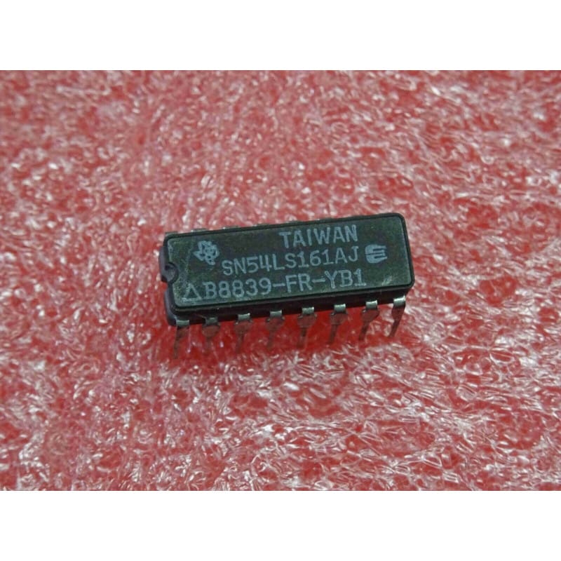 ci SN 54LS161 AJ ~ SN54LS161AJ SN54LS161A ~ synchronous counters + clear(PLA015)