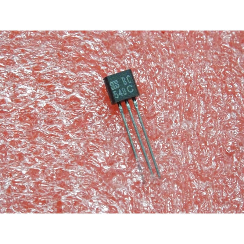 sachet de 200: transistor BC 548 C ~ BC548C Si NPN ~ Ic max 0.1A ~ SGS