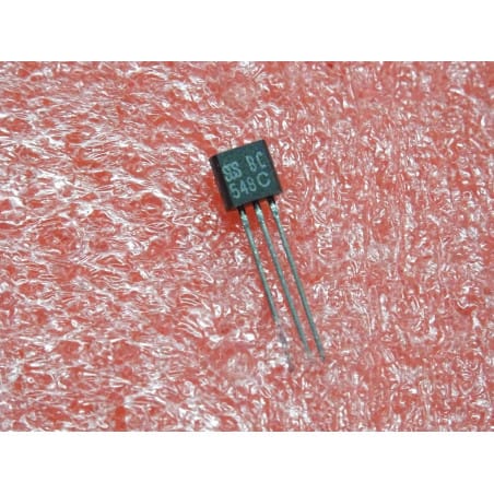 sachet de 200: transistor BC 548 C ~ BC548C Si NPN ~ Ic max 0.1A ~ SGS