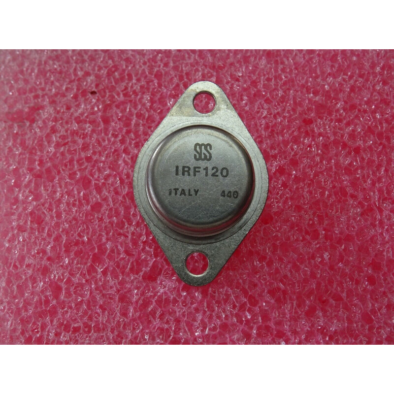 Transistor TO3 IRF120 ~ IRF 120 de chez SGS