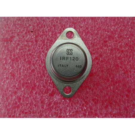 Transistor TO3 IRF120 ~ IRF 120 de chez SGS