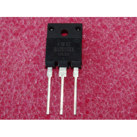 Transistor isolé BU2515DX ~ BU2515 DX de chez ISC