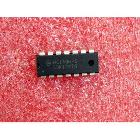 ci MC 1496 PG ~ ic MC1496PG ~ balanced modulator/demodulator ~ DIP14