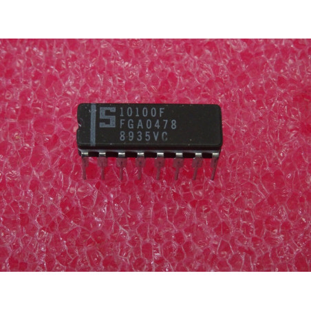 ic 10100F dip16 boitier céramique ci MC10100F ~ Quad 2-Input NOR Gate (PLA006)