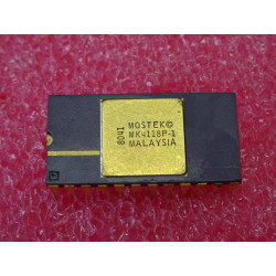 ic MK4118P-1 ~ ci MK4118 -1 ~ SRAM dip24, pattes dorées, de chez MOSTEK (PLA003)