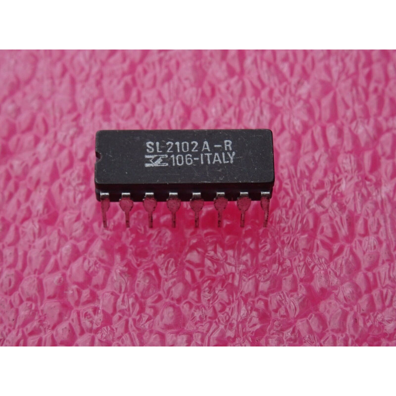 ci RAM SL2102A-R ~ SL 2102 A-R ~ RAM 2102 dip16 boîtier céramique (PLA034)