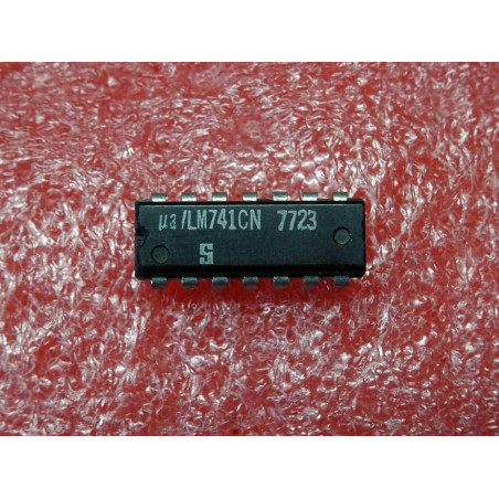 ci LM 741 CN ~ ic LM741CN (- UA 741 CP) ~ single operational amplifier (PLA011)