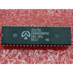 ci Z 0840006 PSC ~ ic Z0840006PSC ~ 6.17MHz Z80 CPU ~ DIP40 zilog (PLA021)