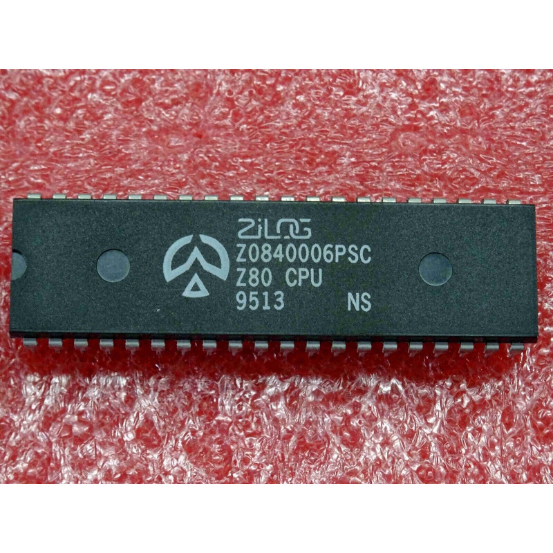 ci Z 0840006 PSC ~ ic Z0840006PSC ~ 6.17MHz Z80 CPU ~ DIP40 zilog (PLA021)