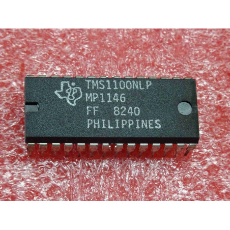 ci TMS 1100 NLP ~ ic TMS1100NLP ~ Microcontroller PMOS technology DIP28 (PLA027)