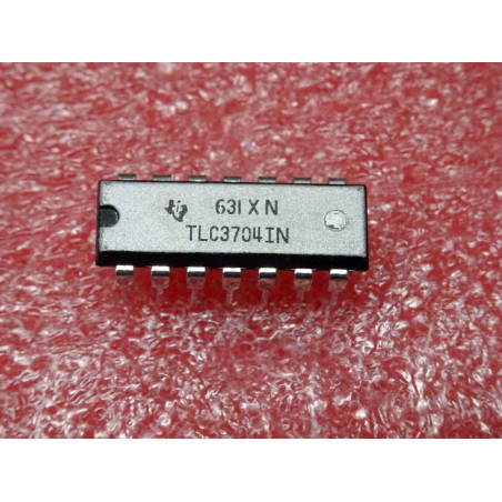 ci TLC 3704 IN ~ TLC3704IN ~Quad Micropower LinCMOSE Voltage Comparators(PLA027)