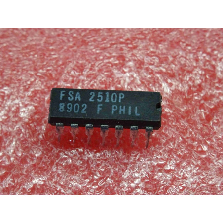 ci FSA 2510 P ~ ic FSA2510P ~ monolithic diode array ~ DIP14 philips (PLA027)