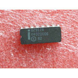 ci D 2912 A ~ ic D2912A ~ PCM transmit/receive filter ~ DIP16 intel (PLA028)