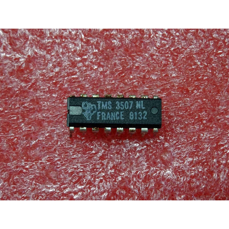 ci TMS3507 NL ~ ic TMS3507NL ~ DIP16 made in france texas instruments