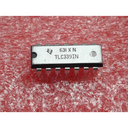 ci TLC 339 IN ~ ic TLC339IN ~ LinCMOSE Micropower Quad Comparators (PLA029)