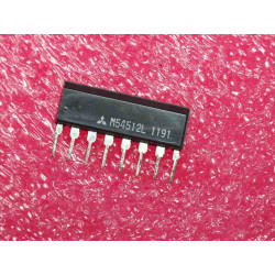 ci M 54512 L ~ ic M54512L ~ 4-unit 50mA NPN transistor array