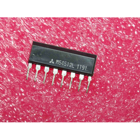 ci M 54512 L ~ ic M54512L ~ 4-unit 50mA NPN transistor array