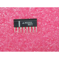 ci M 5232 L ~ ic M5232L ~ voltage detector/ON-OFF alarm circuit ~ SIL 8-Pin