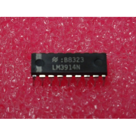 ci LM3914N ~ LM3914 N de chez NS  dip18