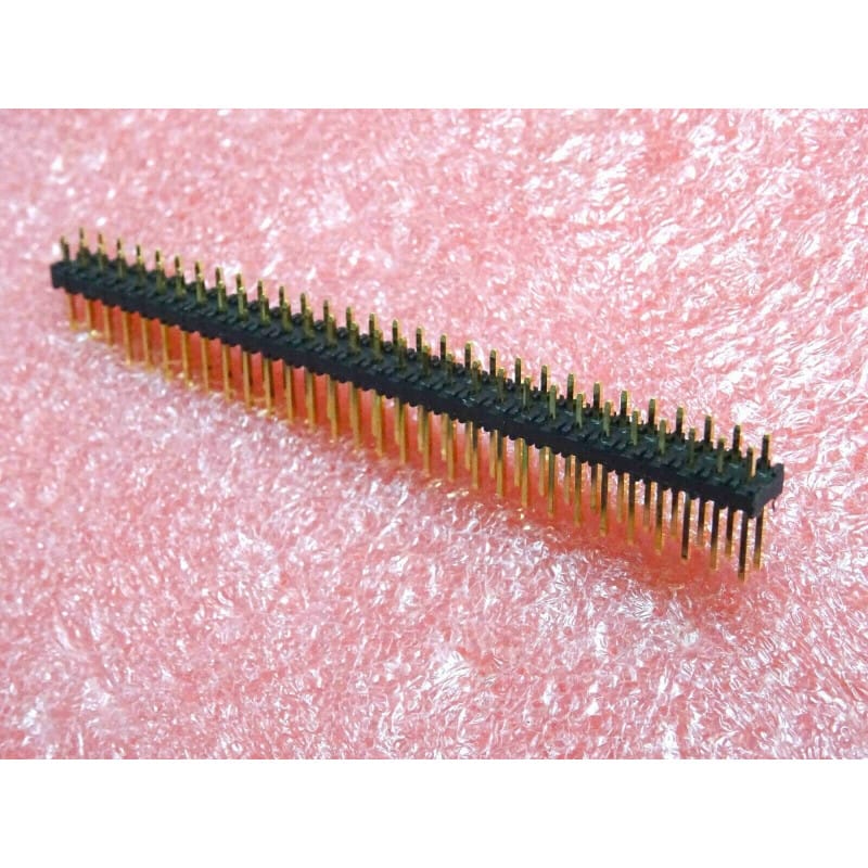 Lot x8: barrette mâle tronçonnable sécable 2x30pts entraxe 2.54mm (h:3mm & 12mm)