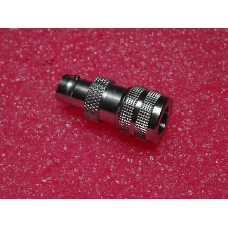 R191413 Adaptateur RF Radiall BNC Femelle vers MQ Mâle  50Ω 4GHz (celar85d)