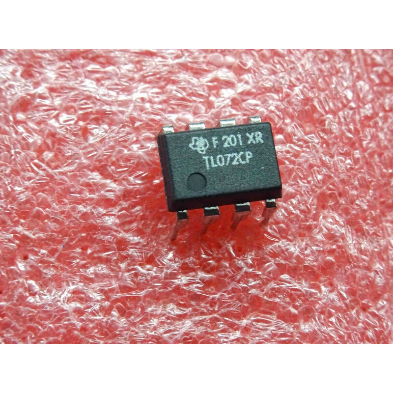 ci TL 072 CP ~ ic TL072CP ~ Low-Noise FET-Input Operational Amp. ~ DIP8 (PLA014)