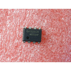 Lot x2: NE 5534 P ~ NE5534P ( - NE5534N ) low noise operational amplifier (CI72)