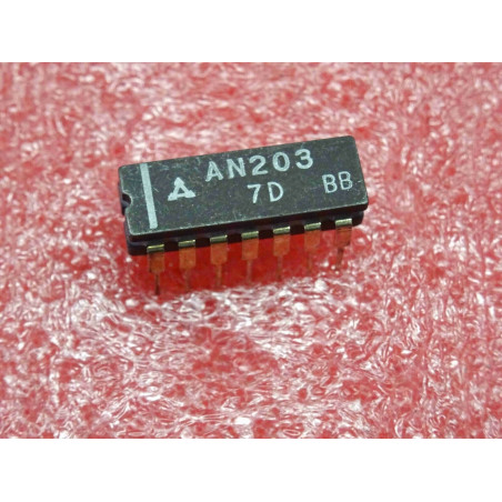 ci AN 203 ~ ic AN203 ~ AM/FM IF amplifier (4 stage/transistor amplifier) ~ DIP14