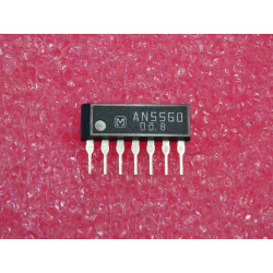 ci AN 5560 ~ ic AN5560 ~  50Hz and 60Hz Detection IC for TV ~ SIL7 ~ matsushita