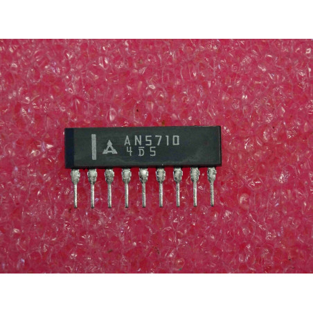 ci AN 5710 ~ ic AN5710 ~ B/W TV Video IF Amplifier, RF AGC Circuit ~ SIL9