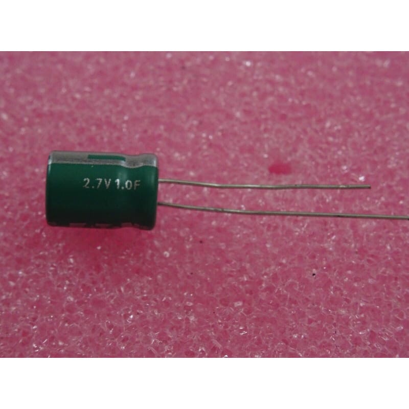 Supercapacitor Ultra Condensateur 1F 1.0F 2.7V radial EATON 65° 8x10mm