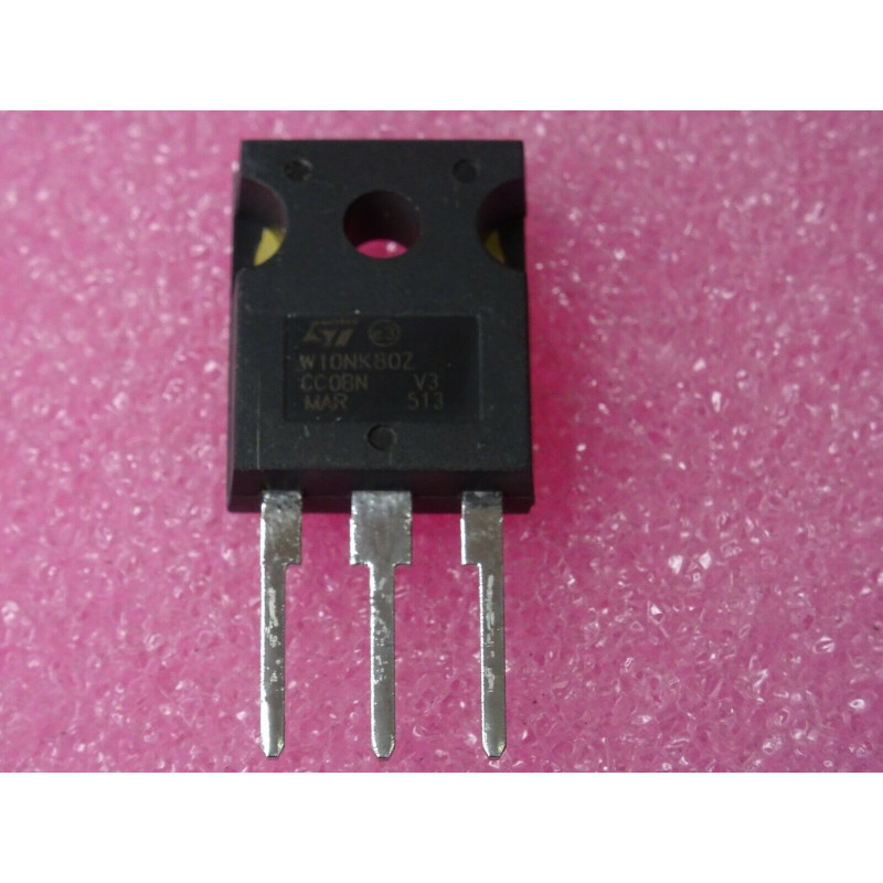 STW10NK80Z W10NK80Z Transistor Mosfet 800V 9A TO-247 STM