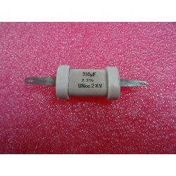 1 Condensateur Haute Tension 330PF 0.33NF 3%  UNcc 2KV 2000V 