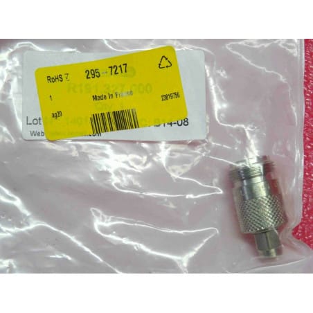 Adaptateur RF radiall R191327000 ~ N femelle / SMA mâle ~ 50 ohms, 11GHz