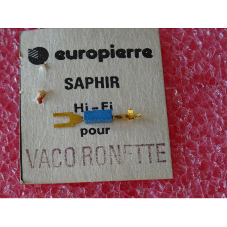 Saphir Aiguille Pointe de remplacement pour VACO RONETTE de chez Europierre