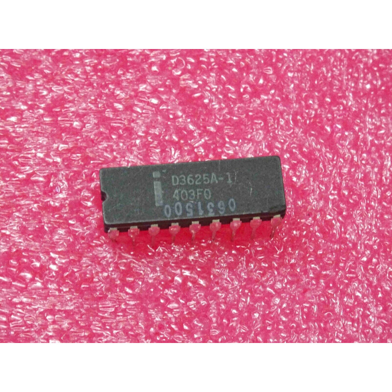 ci D 3625 A -1 ~ ic D3625A-1 ~ D3625A1 ~ 4K(1Kx4) PROM ~ DIP-18 intel (PLA001)