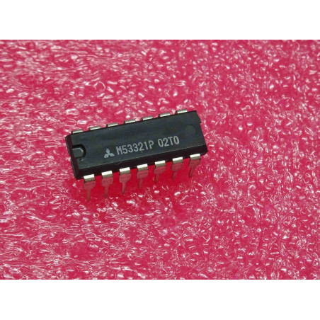 ci M 53321 P ~ ic M53321P ~ Single Monostable Multivibrator ~ DIP-14 (PLA016)