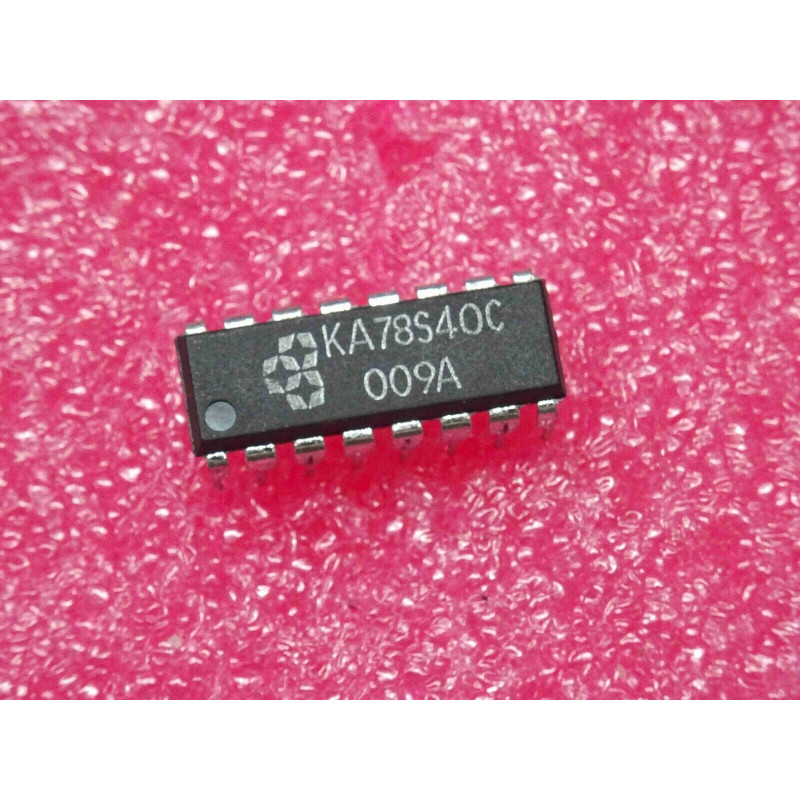 ci KA 78S40 C ~ ic KA78S40C ~ regulator ic ~ DIP16 ~ samsung (PLA023)