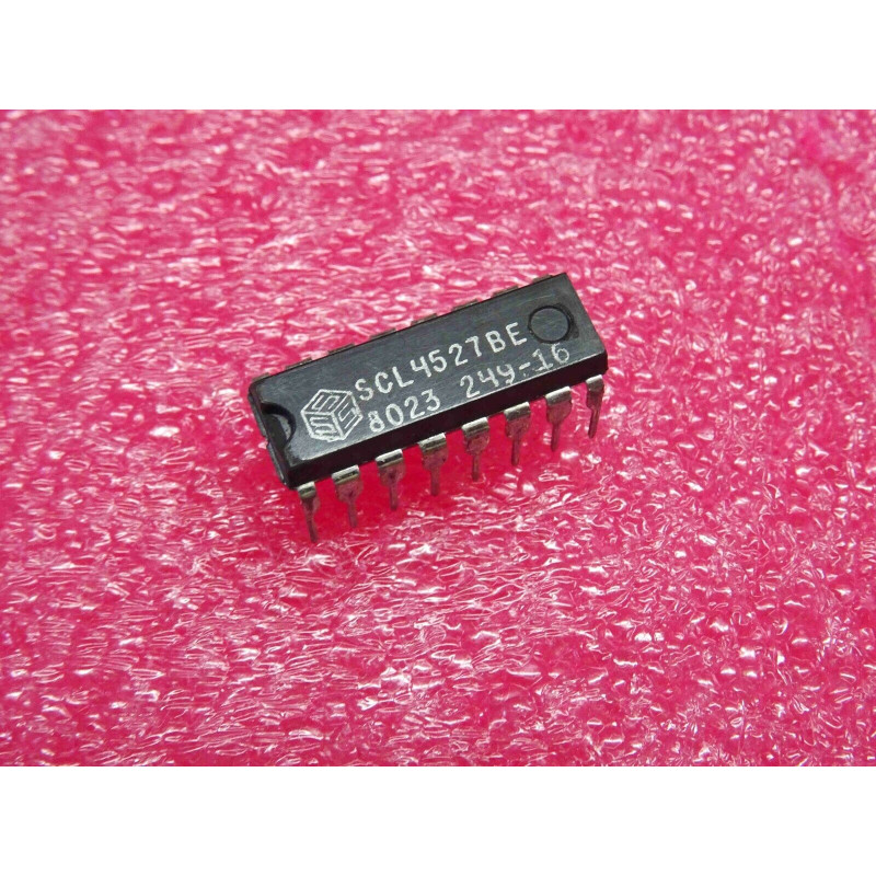 ci SCL 4527 BE ~ ic SCL4527BE (- NTE4527B CD4527BE) ~ BCD multiplier (PLA025)