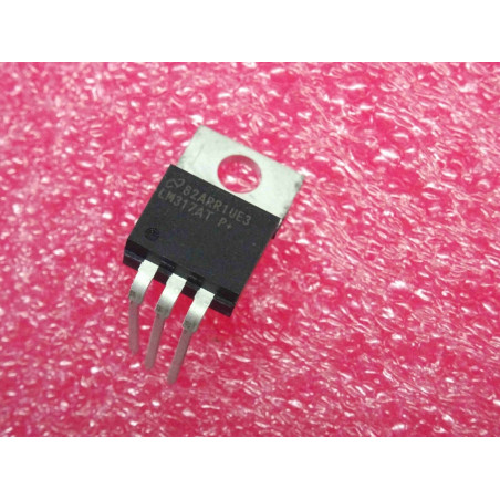 Lot x2: ci LM 317 AT ~ ic LM317AT ~ 3-terminal adjustable regulator ~ TO-220