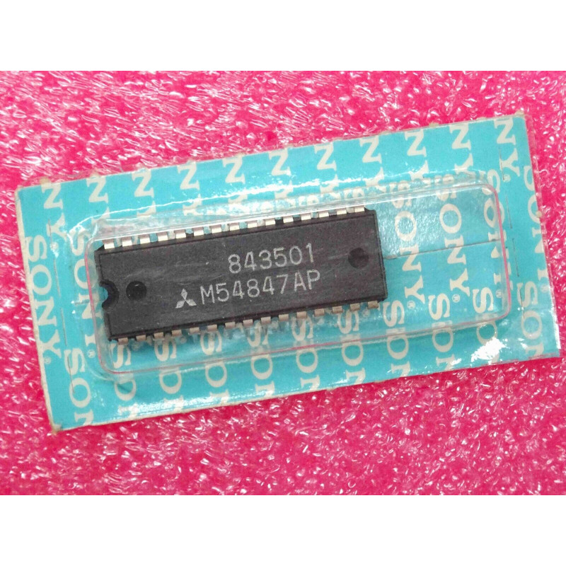 M 54847 AP M54847AP 2digit BCD-7segment decoder/driver mitsubishi sony 875960093