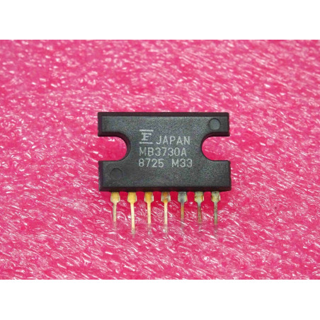 ci MB 3730 A ~ ic MB3730A ~ 14w BTL audio power amplifier ~ 7-Pin fujitsu