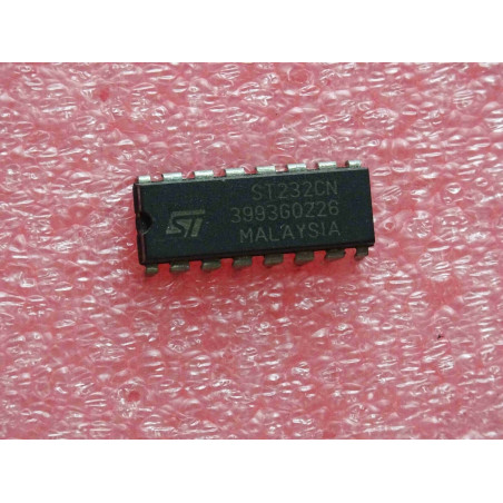 ci ST 232 CN ~ ic ST232CN ~ 5V multi-channel RS-232 driver & receiver (PLA003)